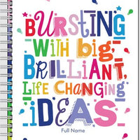 Personalized Notebook - Brilliant Ideas