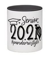 Senior 2021 #pandemicstyle Personalized Mug
