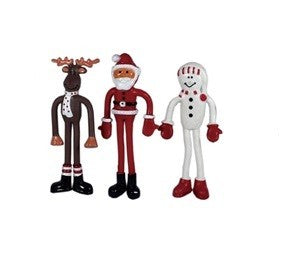 Bendable Christmas Figurines