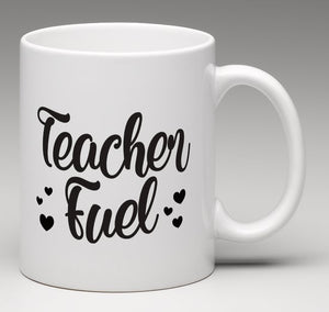 Teacher Fuel Personalized Mug