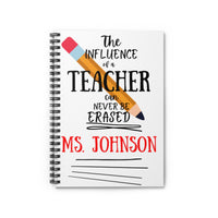 The Influence of a Teacher Personalized Notebook