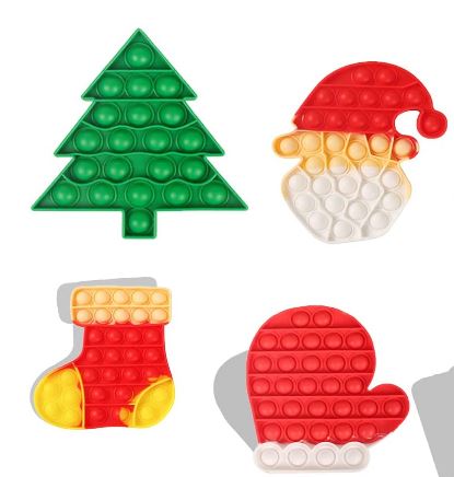 Popper Fidget Toy - Christmas Theme