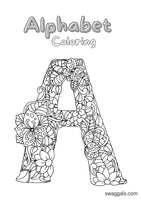 Alphabet Coloring Book
