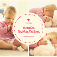 Baby Photo Collage Banner