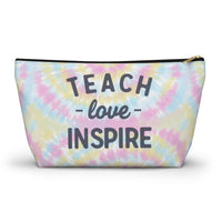 Accessory Pouch - Teach, Love, Inspire
