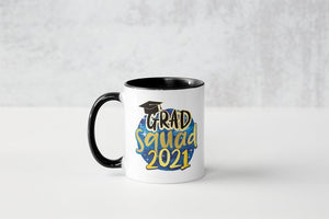 Grad Squad 2021 Personalized Mug