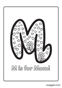 Mother's Day Coloring Book