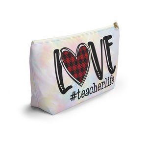 Accessory Pouch - LOVE #teacherlife