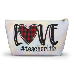 Accessory Pouch - LOVE #teacherlife