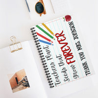 Teachers Plant Seeds Personalized Notebook
