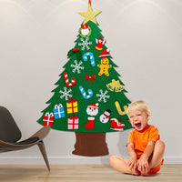 DIY Christmas Tree with Ornaments