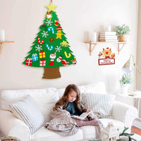 DIY Christmas Tree with Ornaments
