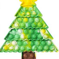 Large Silicone Christmas Tree Popper