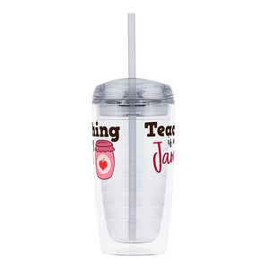 Teaching is my Jam Personalized Tumbler