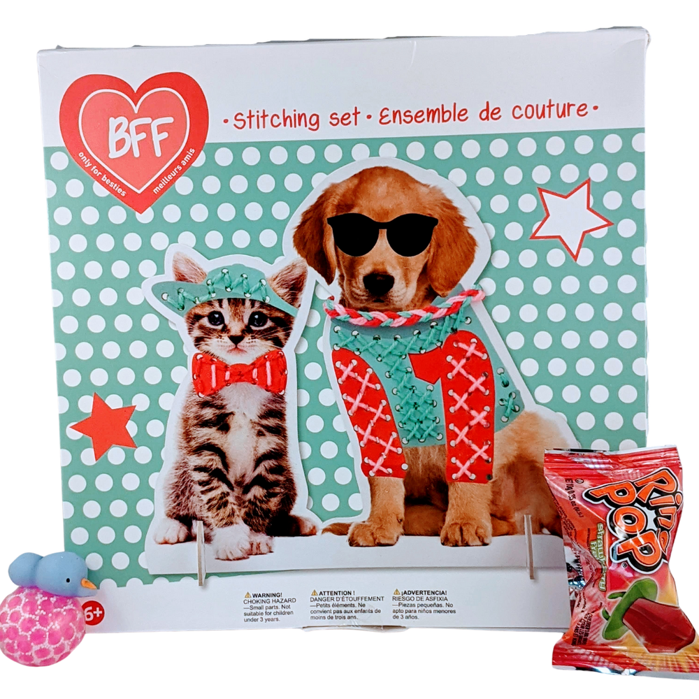 BFF Stitchy Kitty - Craft Kit - Loot Bag