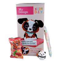 Orb Factory My Design 3D Dog Plush Toy Loot Bag
