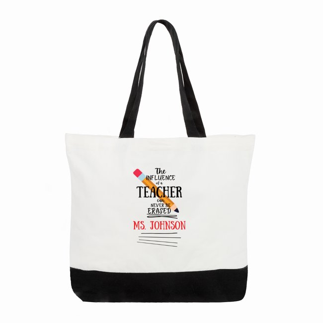 The Influence of a Teacher Tote Bag