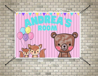 Little Girls Room Wall Banner - Swag Gals

