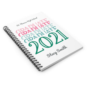 Graduate 2021 Personalized Notebook