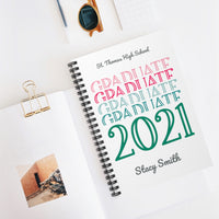 Graduate 2021 Personalized Notebook
