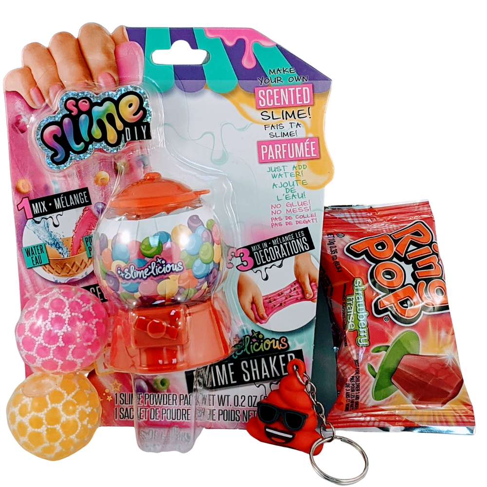 Slime'licious Scented Slime Blister Pack Loot Bag
