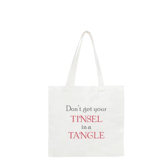 Don't Get Your Tinsel in a Tangle Tote Bag